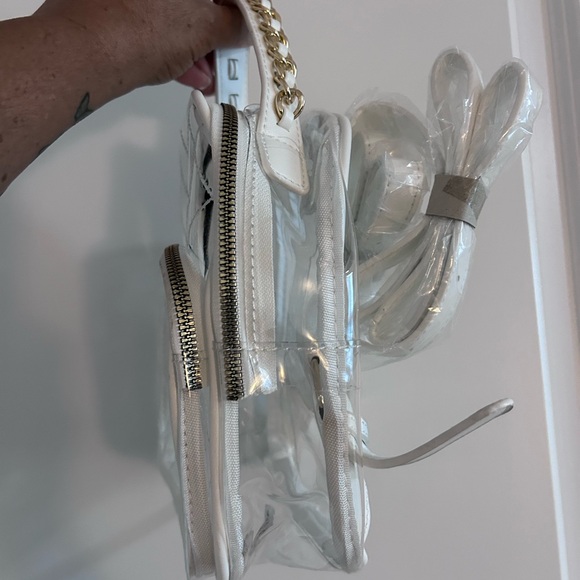 MINI BACKPACK • White and Clear • - Picture 6 of 8
